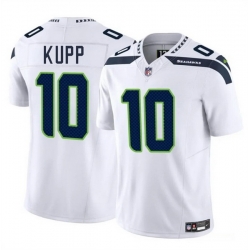 Men Seattle Seahawks 10 Cooper Kupp White 2025 F U S E  Vapor Limited Stitched Football Jersey