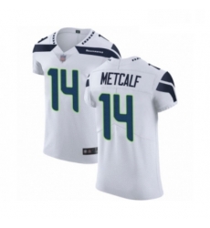 Mens Seattle Seahawks 14 DK Metcalf White Vapor Untouchable Elite Player Football Jersey Mens Seattle Seahawks 14 DK Metcalf White Vapor Untouchable Elite Player Football Jersey