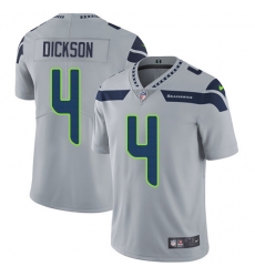 Nike Seahawks #4 Michael Dickson Grey Alternate Men Stitched NFL Vapor Untouchable Limited Jersey Nike Seahawks #4 Michael Dickson Grey Alternate Men Stitched NFL Vapor Untouchable Limited Jersey