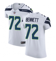 Nike Seahawks #72 Michael Bennett White Mens Stitched NFL Vapor Untouchable Elite Jersey Nike Seahawks #72 Michael Bennett White Mens Stitched NFL Vapor Untouchable Elite Jersey