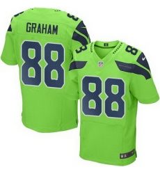 Nike Seahawks #88 Jimmy Graham Green Mens Stitched NFL Elite Rush Jersey Nike Seahawks #88 Jimmy Graham Green Mens Stitched NFL Elite Rush Jersey