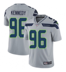 Nike Seahawks #96 Cortez Kennedy Grey Alternate Mens Stitched NFL Vapor Untouchable Limited Jersey Nike Seahawks #96 Cortez Kennedy Grey Alternate Mens Stitched NFL Vapor Untouchable Limited Jersey