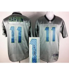 Nike Seattle Seahawks 11 Percy Harvin Grey Shadow Signed NFL Jersey Nike Seattle Seahawks 11 Percy Harvin Grey Shadow Signed NFL Jersey