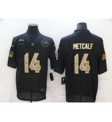 Nike Seattle Seahawks 14 DK Metcalf Black Camo 2020 Salute To Service Limited Jersey Nike Seattle Seahawks 14 DK Metcalf Black Camo 2020 Salute To Service Limited Jersey