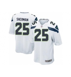 Nike Seattle Seahawks 25 Richard Sherma White Game NFL Jersey Nike Seattle Seahawks 25 Richard Sherma White Game NFL Jersey