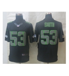Nike Seattle Seahawks 53 Malcolm Smith Black Impact Limited NFL Jersey Nike Seattle Seahawks 53 Malcolm Smith Black Impact Limited NFL Jersey