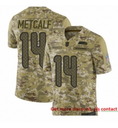 Seahawks 14 D K Metcalf Camo Men Stitched Football Limited 2018 Salute To Service Jersey Seahawks 14 D K Metcalf Camo Men Stitched Football Limited 2018 Salute To Service Jersey