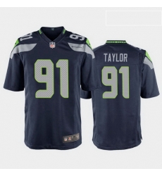 men darrell taylor seattle seahawks college navy game jersey men darrell taylor seattle seahawks college navy game jersey