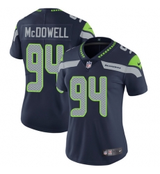 Nike Seahawks #94 Malik McDowell Steel Blue Team Color Womens Stitched NFL Vapor Untouchable Limited Jersey Nike Seahawks #94 Malik McDowell Steel Blue Team Color Womens Stitched NFL Vapor Untouchable Limited Jersey