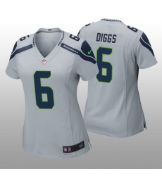 Women Seattle Seahawks Quandre Diggs #6 Grey Vapor Limited NFL Jersey Women Seattle Seahawks Quandre Diggs #6 Grey Vapor Limited NFL Jersey