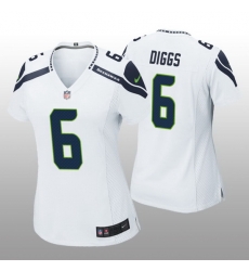 Women Seattle Seahawks Quandre Diggs #6 White Vapor Limited NFL Jersey Women Seattle Seahawks Quandre Diggs #6 White Vapor Limited NFL Jersey
