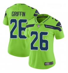 Womens Nike Seattle Seahawks 26 Shaquill Griffin Limited Green Rush Vapor Untouchable NFL Jersey Womens Nike Seattle Seahawks 26 Shaquill Griffin Limited Green Rush Vapor Untouchable NFL Jersey