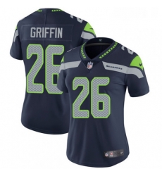Womens Nike Seattle Seahawks 26 Shaquill Griffin Steel Blue Team Color Vapor Untouchable Limited Player NFL Jersey Womens Nike Seattle Seahawks 26 Shaquill Griffin Steel Blue Team Color Vapor Untouchable Limited Player NFL Jersey