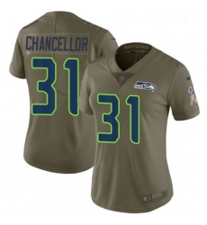 Womens Nike Seattle Seahawks 31 Kam Chancellor Limited Olive 2017 Salute to Service NFL Jersey Womens Nike Seattle Seahawks 31 Kam Chancellor Limited Olive 2017 Salute to Service NFL Jersey