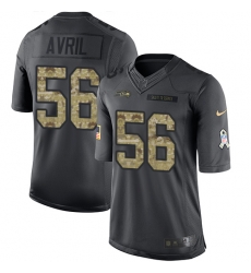 Nike Seahawks #56 Cliff Avril Black Youth Stitched NFL Limited 2016 Salute to Service Jersey Nike Seahawks #56 Cliff Avril Black Youth Stitched NFL Limited 2016 Salute to Service Jersey