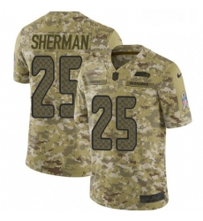 Youth Nike Seattle Seahawks 25 Richard Sherman Limited Camo 2018 Salute to Service NFL Jersey Youth Nike Seattle Seahawks 25 Richard Sherman Limited Camo 2018 Salute to Service NFL Jersey