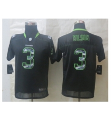 Youth Nike Seattle Seahawks #3 Wilson Black Jerseys(Lights Out Stitched) Youth Nike Seattle Seahawks #3 Wilson Black Jerseys(Lights Out Stitched)