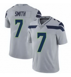 Youth Seattle Seahawks Geno Smith #7 Grey Vapor Limited NFL Jersey Youth Seattle Seahawks Geno Smith #7 Grey Vapor Limited NFL Jersey
