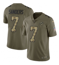 7 Limited Jason Sanders OliveCamo Nike NFL Mens Jersey Miami Dolphins 2017 Salute to Service 7 Limited Jason Sanders OliveCamo Nike NFL Mens Jersey Miami Dolphins 2017 Salute to Service