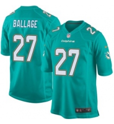 Kalen Ballage Miami Dolphins men Game Team Color Nike Jersey Aqua Kalen Ballage Miami Dolphins men Game Team Color Nike Jersey Aqua