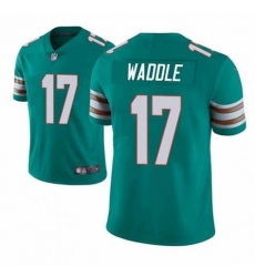 Men Miami Dolphins #17 Jaylen Waddle Vapor Untouchable Stitched Jersey Men Miami Dolphins #17 Jaylen Waddle Vapor Untouchable Stitched Jersey