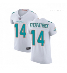 Mens Miami Dolphins 14 Ryan Fitzpatrick White Vapor Untouchable Elite Player Football Jersey Mens Miami Dolphins 14 Ryan Fitzpatrick White Vapor Untouchable Elite Player Football Jersey