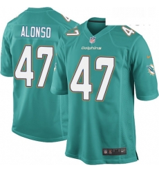 Mens Nike Miami Dolphins 47 Kiko Alonso Game Aqua Green Team Color NFL Jersey Mens Nike Miami Dolphins 47 Kiko Alonso Game Aqua Green Team Color NFL Jersey