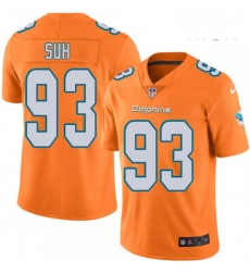 Mens Nike Miami Dolphins 93 Ndamukong Suh Limited Orange Rush Vapor Untouchable NFL Jersey Mens Nike Miami Dolphins 93 Ndamukong Suh Limited Orange Rush Vapor Untouchable NFL Jersey