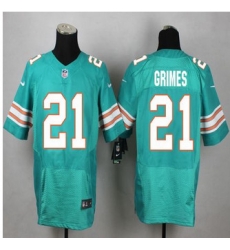 New Miami Dolphins #21 Brent Grimes Aqua Green Alternate Mens Stitched NFL Elite Jersey New Miami Dolphins #21 Brent Grimes Aqua Green Alternate Mens Stitched NFL Elite Jersey