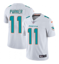 Nike Dolphins #11 DeVante Parker White Mens Stitched NFL Vapor Untouchable Limited Jersey Nike Dolphins #11 DeVante Parker White Mens Stitched NFL Vapor Untouchable Limited Jersey