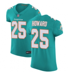 Nike Dolphins #25 Xavien Howard Aqua Green Team Color Mens Stitched NFL Vapor Untouchable Elite Jersey Nike Dolphins #25 Xavien Howard Aqua Green Team Color Mens Stitched NFL Vapor Untouchable Elite Jersey