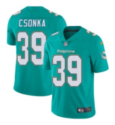 Nike Dolphins #39 Larry Csonka Aqua Green Team Color Mens Stitched NFL Vapor Untouchable Limited Jersey Nike Dolphins #39 Larry Csonka Aqua Green Team Color Mens Stitched NFL Vapor Untouchable Limited Jersey
