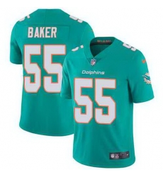Nike Dolphins 55 Jerome Baker Aqua Vapor Untouchable Limited Jersey Nike Dolphins 55 Jerome Baker Aqua Vapor Untouchable Limited Jersey