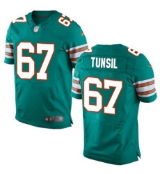 Nike Dolphins #67 Laremy Tunsil Aqua Green Alternate Mens Stitched NFL Elite Jersey Nike Dolphins #67 Laremy Tunsil Aqua Green Alternate Mens Stitched NFL Elite Jersey
