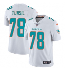 Nike Dolphins #78 Laremy Tunsil White Mens Stitched NFL Vapor Untouchable Limited Jersey Nike Dolphins #78 Laremy Tunsil White Mens Stitched NFL Vapor Untouchable Limited Jersey