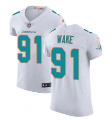 Nike Dolphins #91 Cameron Wake White Mens Stitched NFL Vapor Untouchable Elite Jersey Nike Dolphins #91 Cameron Wake White Mens Stitched NFL Vapor Untouchable Elite Jersey