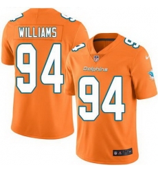 Nike Dolphins #94 Mario Williams Orange Mens Stitched NFL Limited Rush Jersey Nike Dolphins #94 Mario Williams Orange Mens Stitched NFL Limited Rush Jersey