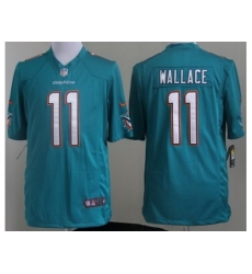 Nike Miami Dolphins 11 Mike Wallace Green Game NFL Jersey Nike Miami Dolphins 11 Mike Wallace Green Game NFL Jersey