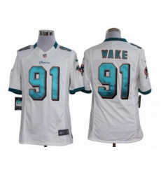 Nike Miami Dolphins 91 Cameron Wake white Limited NFL Jersey Nike Miami Dolphins 91 Cameron Wake white Limited NFL Jersey