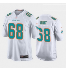 men robert hunt miami dolphins white game jersey men robert hunt miami dolphins white game jersey