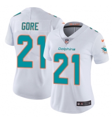 Nike Dolphins #21 Frank Gore White Womens Stitched NFL Vapor Untouchable Limited Jersey Nike Dolphins #21 Frank Gore White Womens Stitched NFL Vapor Untouchable Limited Jersey