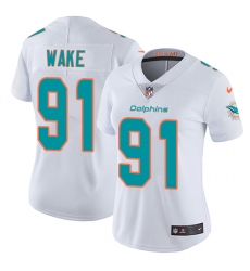 Nike Dolphins #91 Cameron Wake White Womens Stitched NFL Vapor Untouchable Limited Jersey Nike Dolphins #91 Cameron Wake White Womens Stitched NFL Vapor Untouchable Limited Jersey