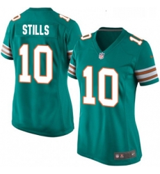 Womens Nike Miami Dolphins 10 Kenny Stills Game Aqua Green Alternate NFL Jersey Womens Nike Miami Dolphins 10 Kenny Stills Game Aqua Green Alternate NFL Jersey