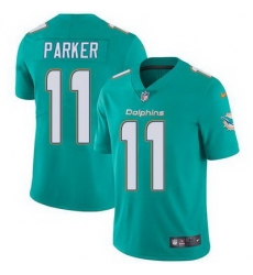 Nike Dolphins #11 DeVante Parker Aqua Green Team Color Youth Stitched NFL Vapor Untouchable Limited Jersey Nike Dolphins #11 DeVante Parker Aqua Green Team Color Youth Stitched NFL Vapor Untouchable Limited Jersey