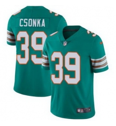 Nike Dolphins #39 Larry Csonka Aqua Green Alternate Youth Stitched NFL Vapor Untouchable Limited Jersey Nike Dolphins #39 Larry Csonka Aqua Green Alternate Youth Stitched NFL Vapor Untouchable Limited Jersey