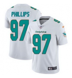 Nike Dolphins #97 Jordan Phillips White Youth Stitched NFL Vapor Untouchable Limited Jersey Nike Dolphins #97 Jordan Phillips White Youth Stitched NFL Vapor Untouchable Limited Jersey