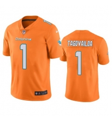 Youth Nike Dolphins 1 Tua Tagovailoa Aqua Youth Orange Vapor Untouchable Limited Jersey Youth Nike Dolphins 1 Tua Tagovailoa Aqua Youth Orange Vapor Untouchable Limited Jersey