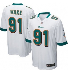 Youth Nike Miami Dolphins 91# Cameron Wake Game White Jersey Youth Nike Miami Dolphins 91# Cameron Wake Game White Jersey