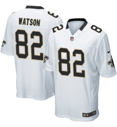 Game Nike White Mens Benjamin Watson Road Jersey NFL 82 New Orleans Saints Game Nike White Mens Benjamin Watson Road Jersey NFL 82 New Orleans Saints