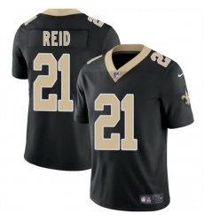Men New Orleans Saints 21 Justin Reid Black 2025 Vapor Limited Stitched Football Jersey Men New Orleans Saints 21 Justin Reid Black 2025 Vapor Limited Stitched Football Jersey